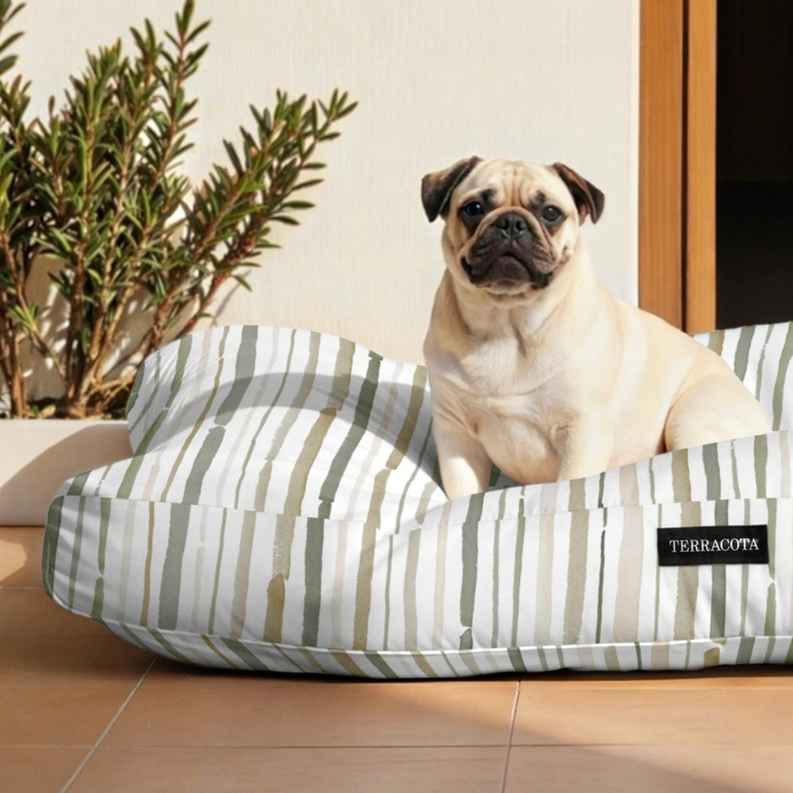 Cama para mascotas gruesa y acolchada antimanchas Bocairent C
