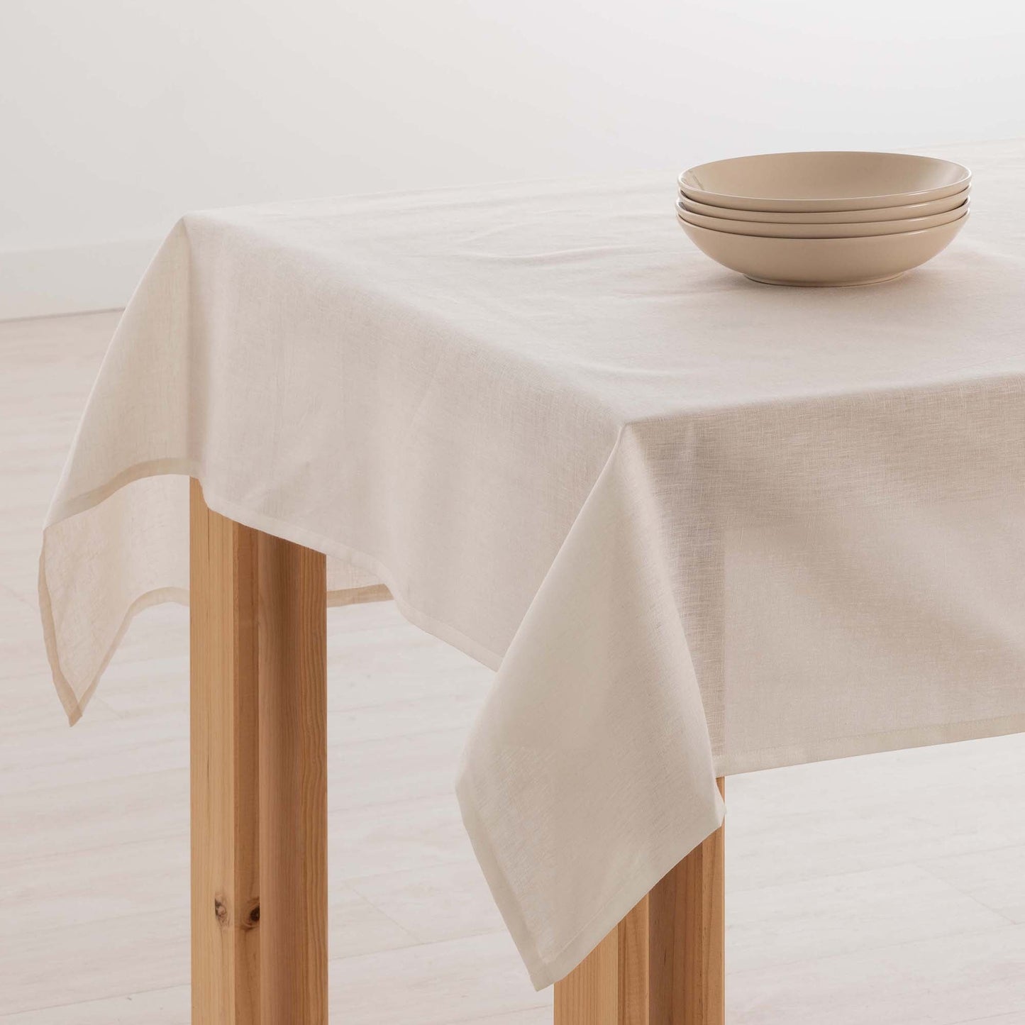 Mantel hidrofugo antimanchas Lino 100% Natural