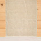 100% linen table runner ash 45x140 cm