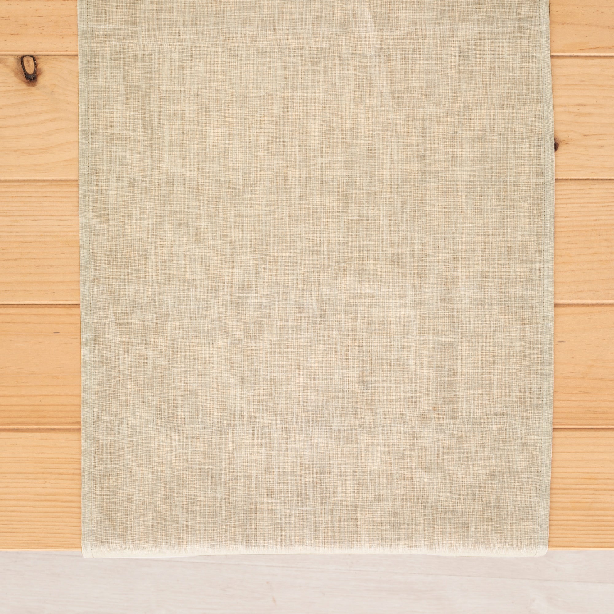 100% linen table runner ash 45x140 cm