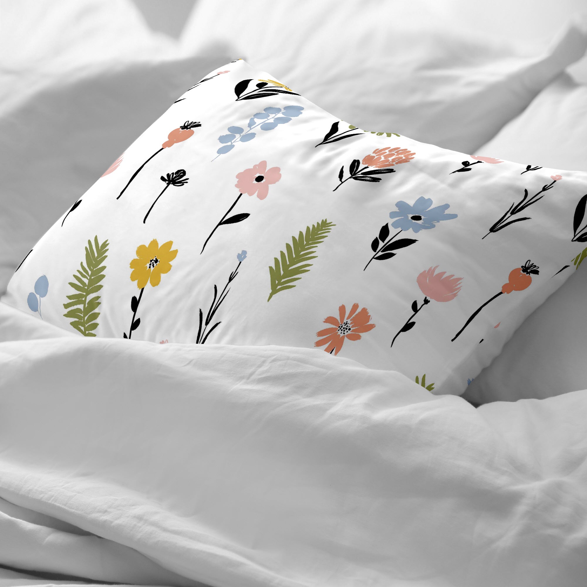 Taie d'oreiller 100% coton Arona B