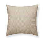 White Plumeti stain-resistant indoor and outdoor decorative cushion cover