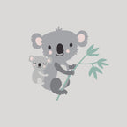 Housse de couette 100% coton Kuno Gris