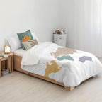 Housse de couette 100% coton Maui Big