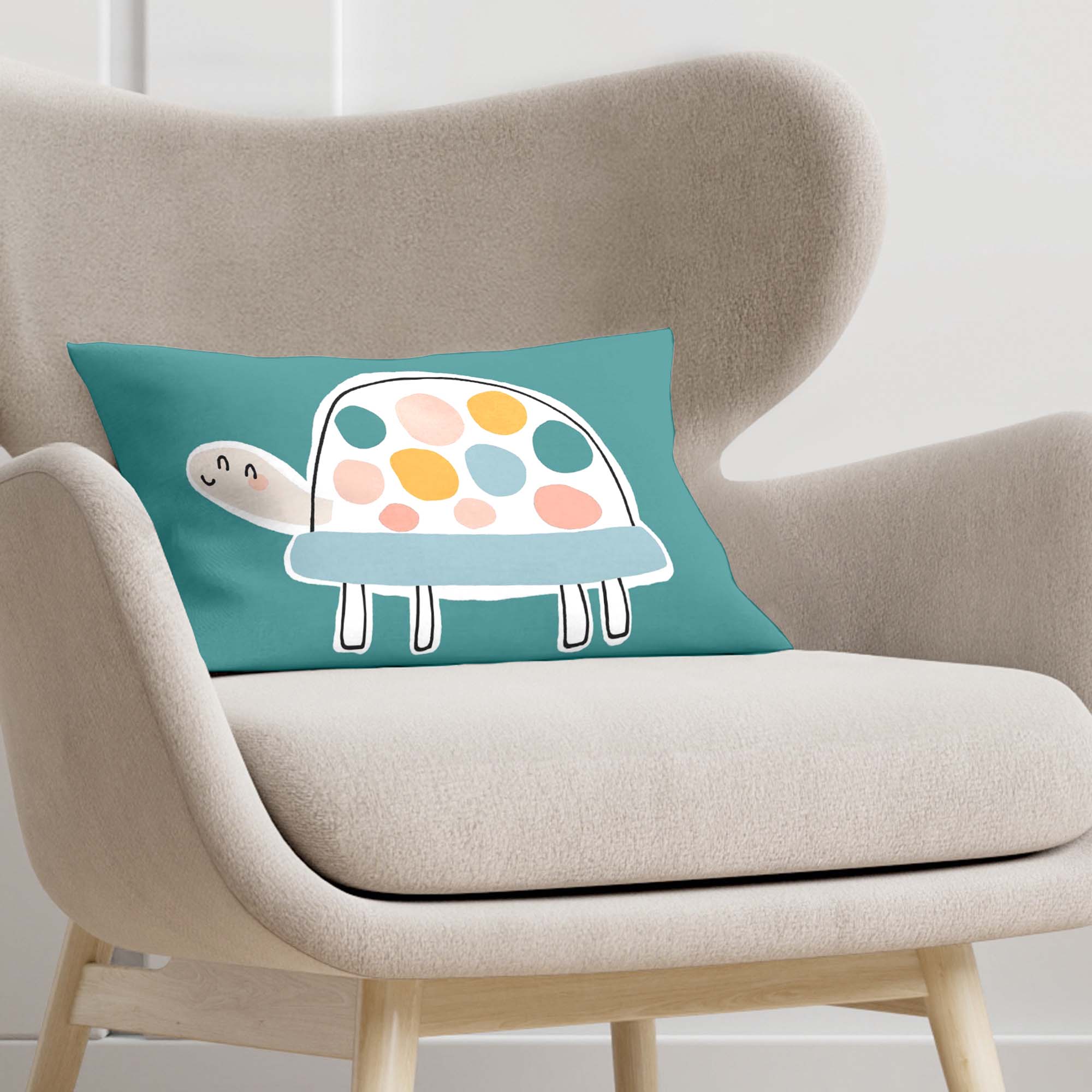 Housse de coussin 100% coton Kibo C 30x50 cm