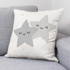 100% cotton cushion cover Nadir A Grey 50x50 cm