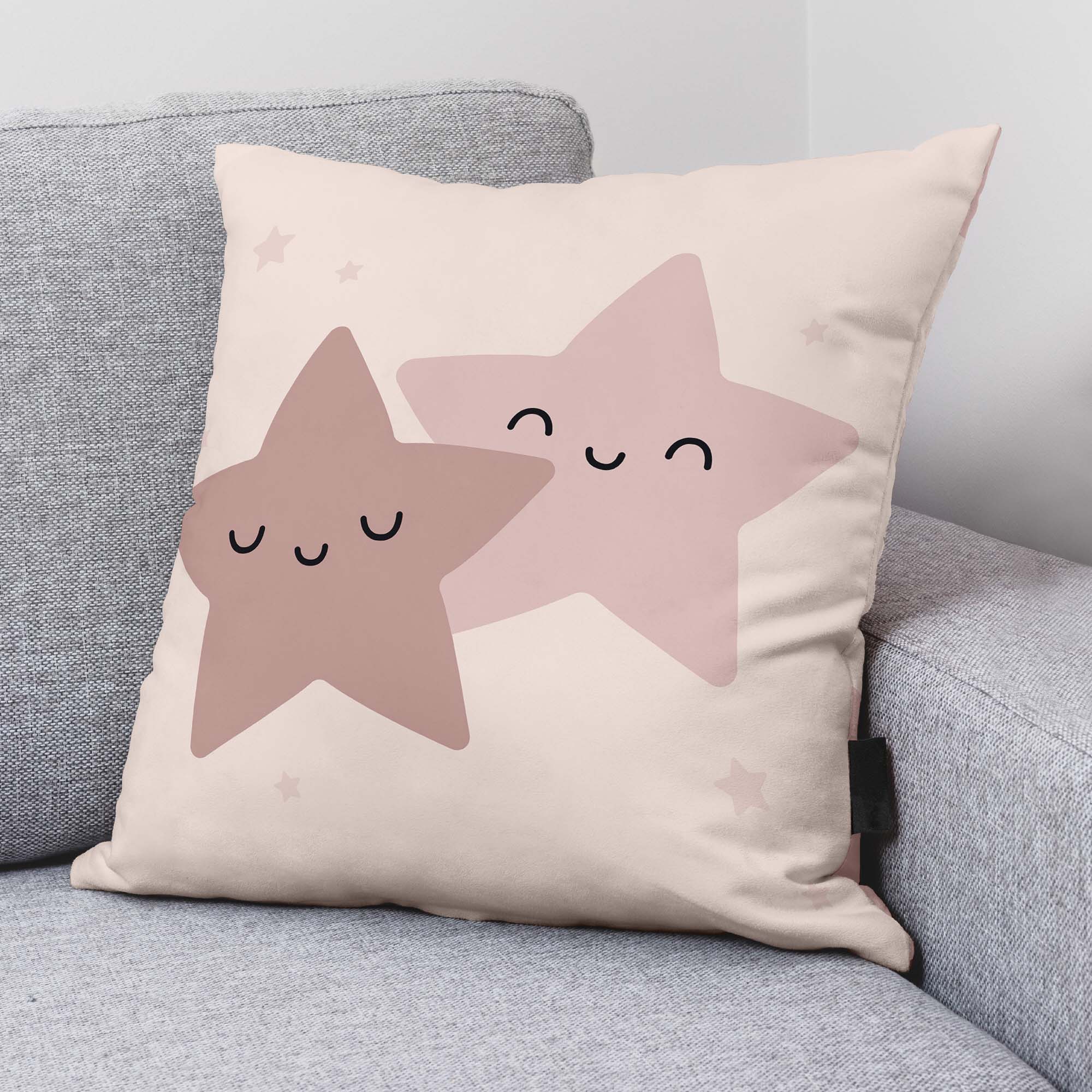 Housse de coussin 100% coton Nadir A Rose 50x50 cm