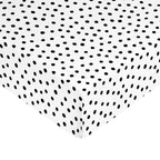 Drap housse Kibo Noir 100% coton