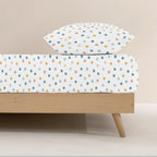 Kibo fitted sheet 100% cotton