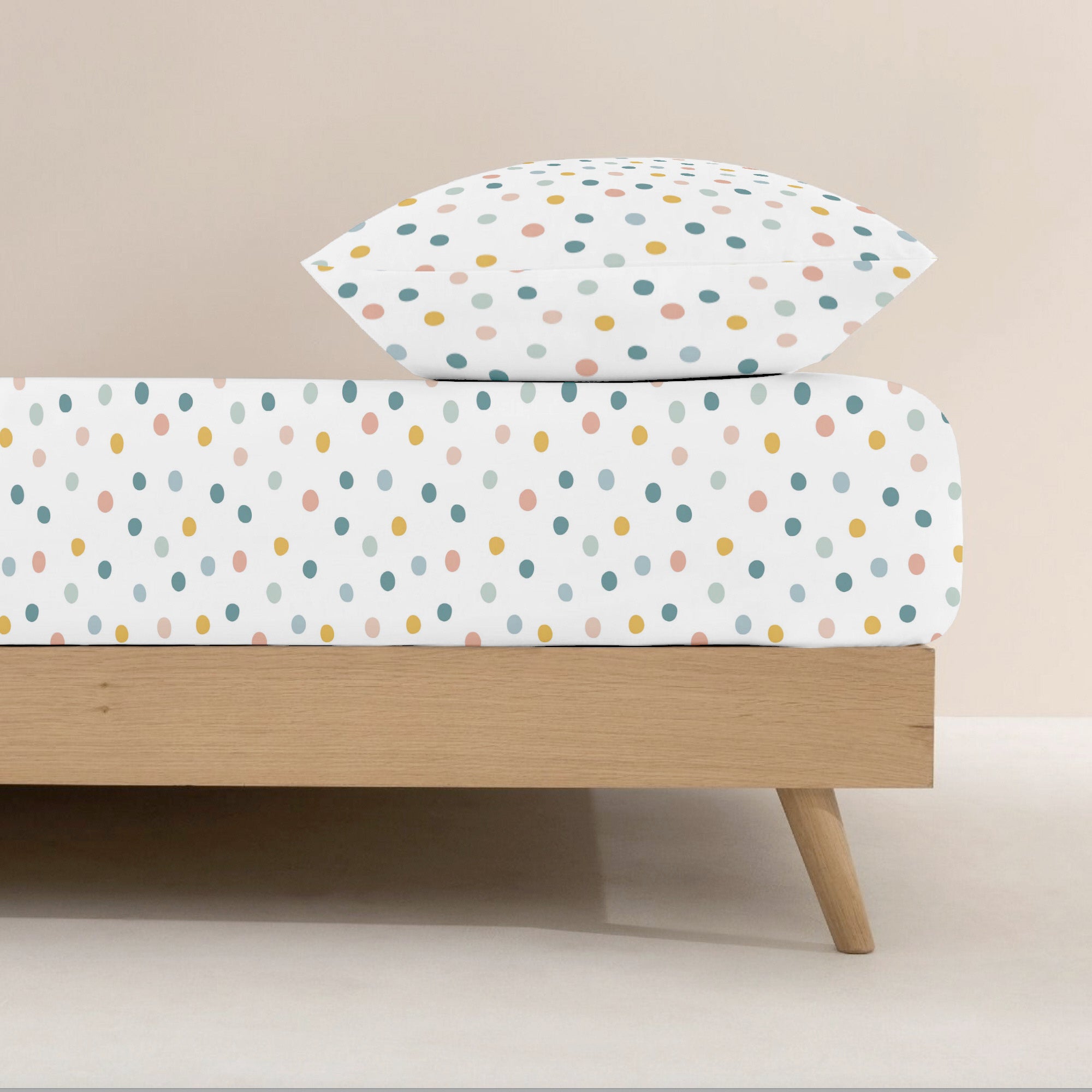 Kibo fitted sheet 100% cotton