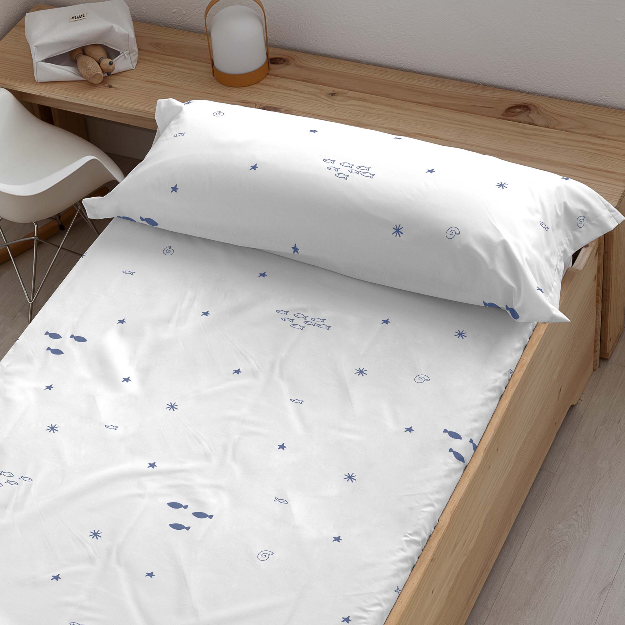 Tabor fitted sheet 100% cotton