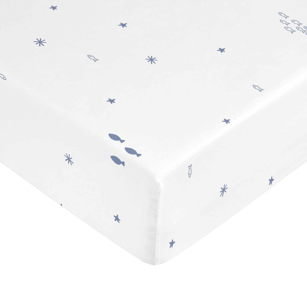 Tabor fitted sheet 100% cotton