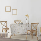 Kenai 100% cotton stain resistant tablecloth