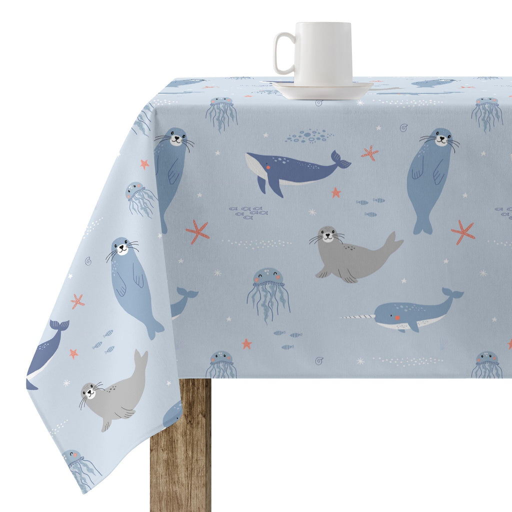 Tabor 100% cotton stain resistant tablecloth