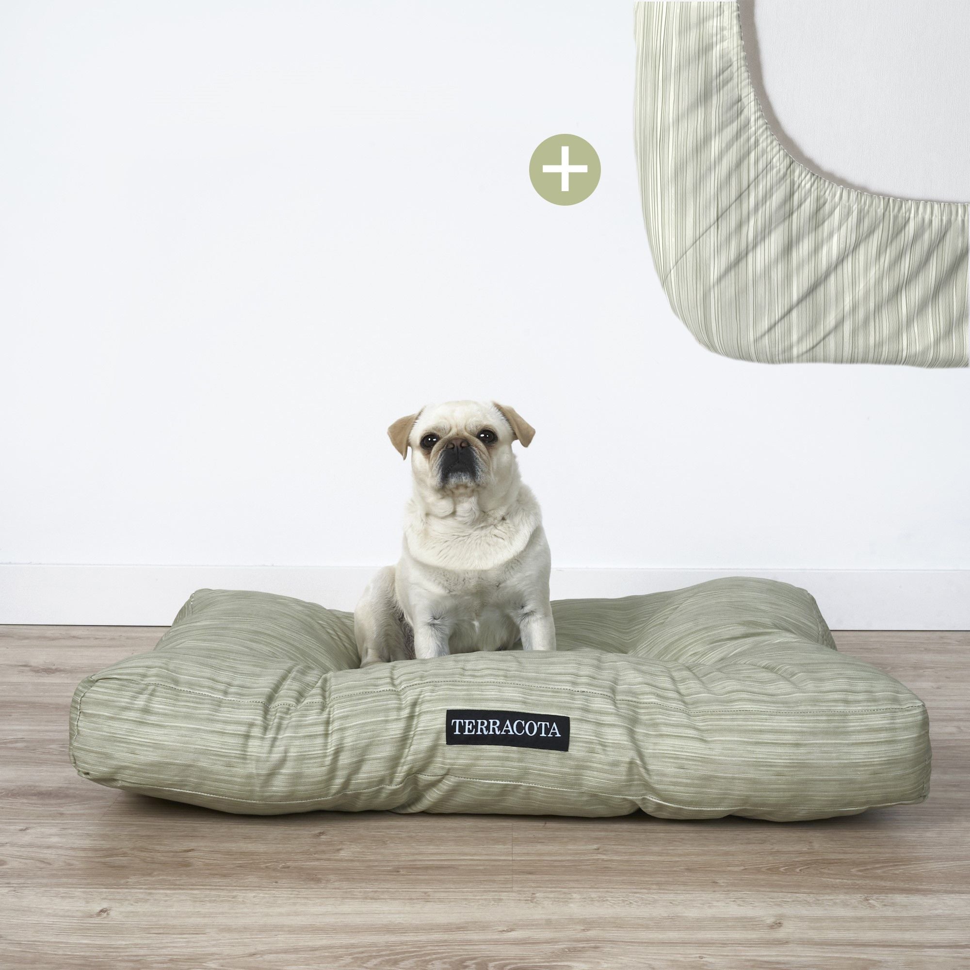 Pack cama para mascota + Protector antimanchas LESA 125 DESERT SAGE