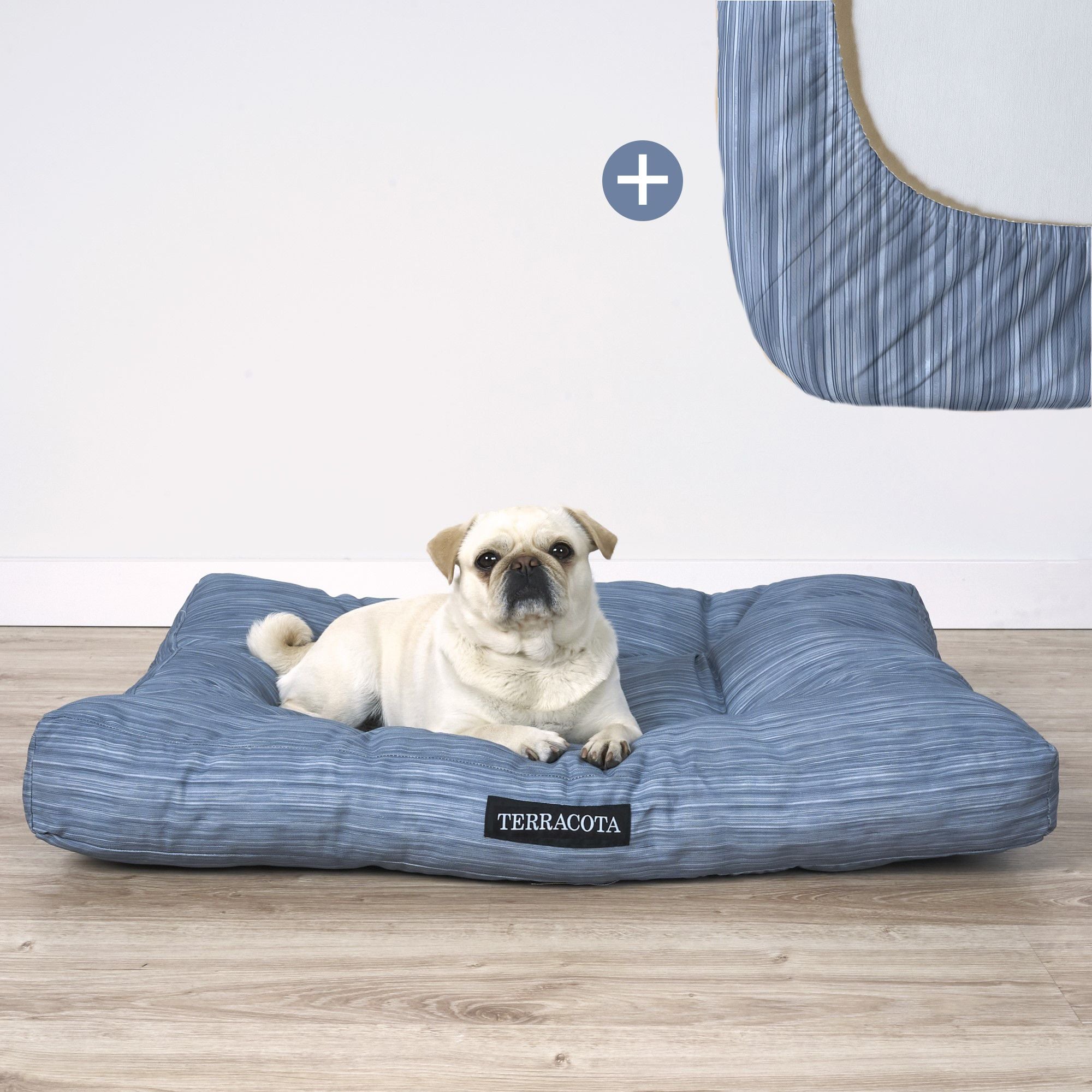 Pack cama para mascota + Protector antimanchas LESA 125 STEEL BLUE