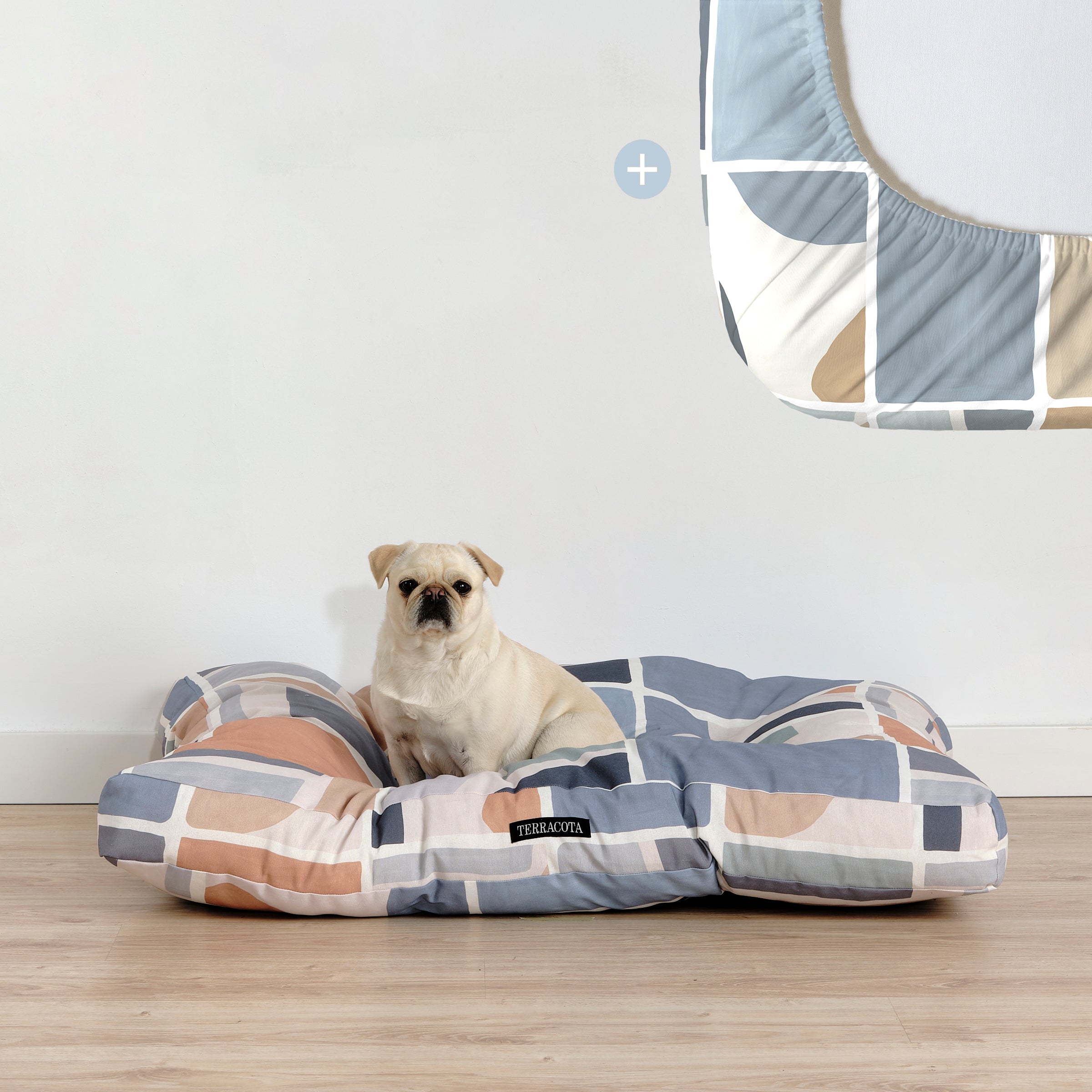 Pack cama para mascota + Protector antimanchas PEÑISCOLA