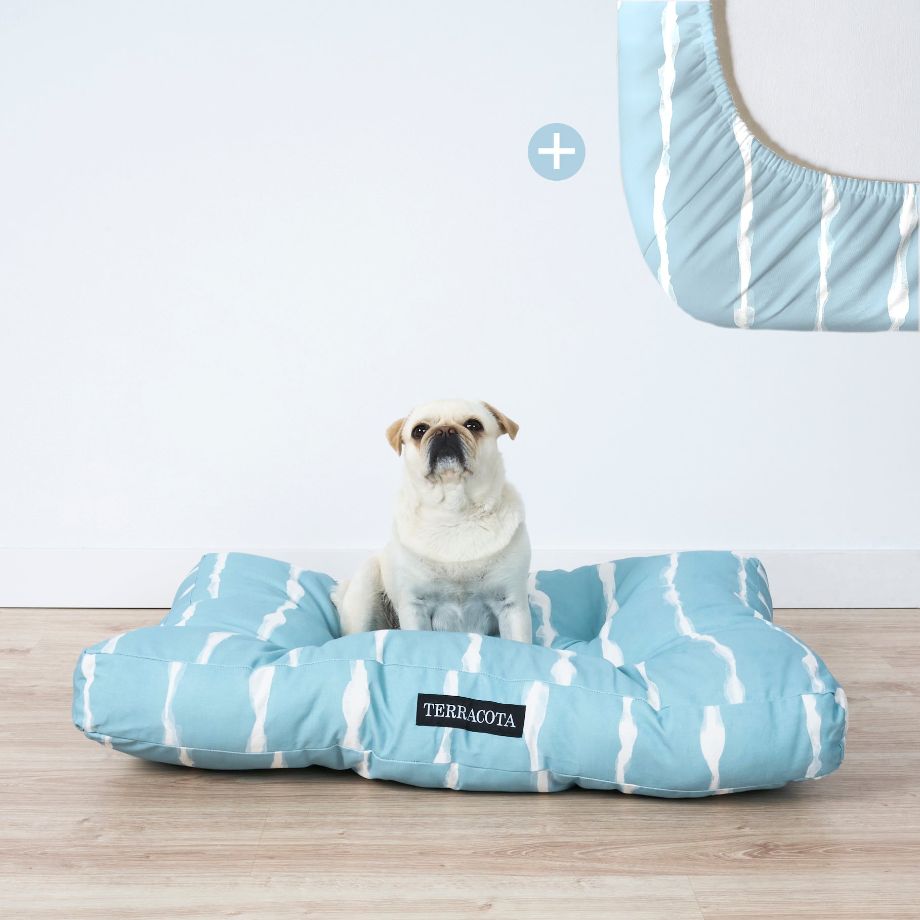 Pack cama para mascota + Protector antimanchas VERA NEGATIVO