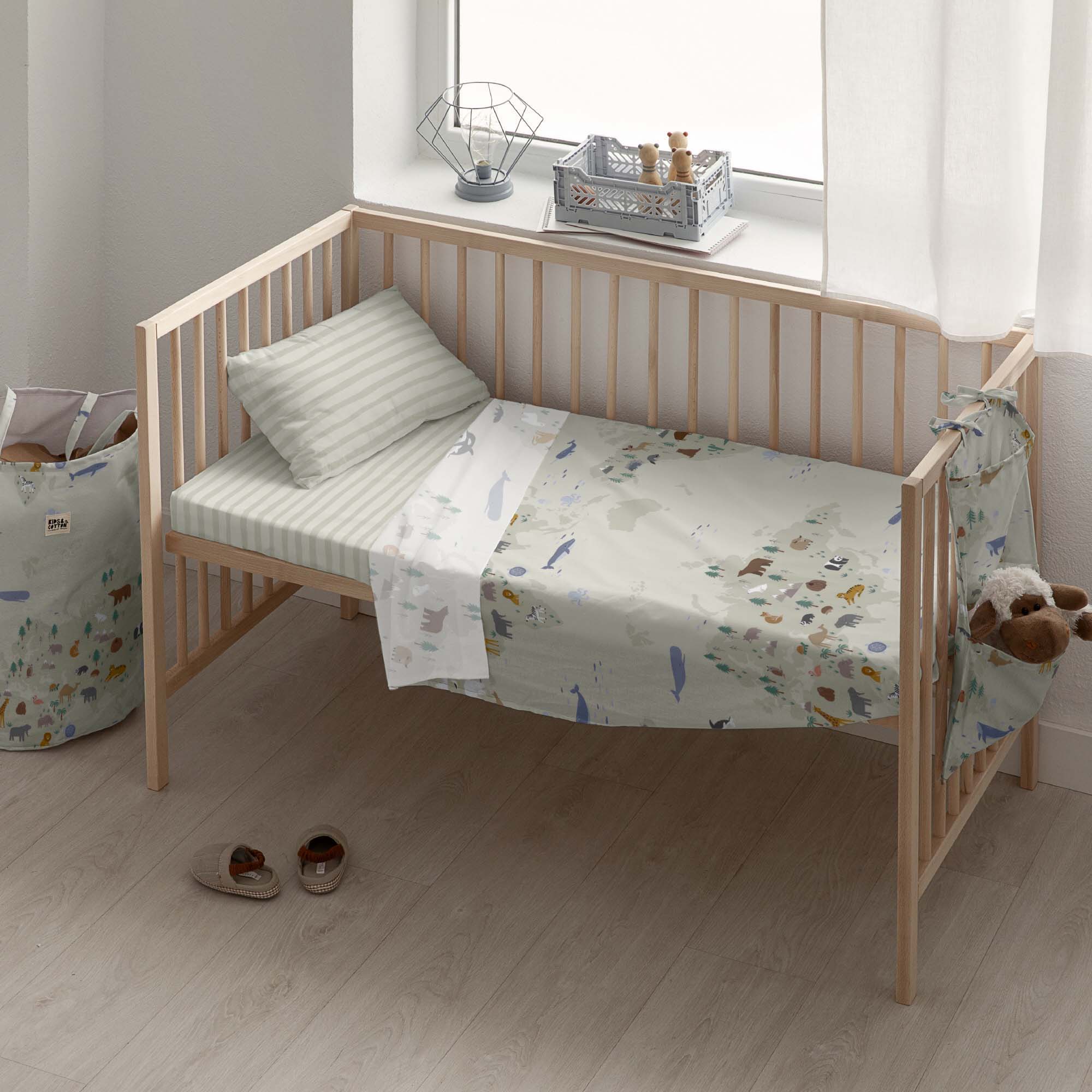 Maui 100% Cotton Crib Topper