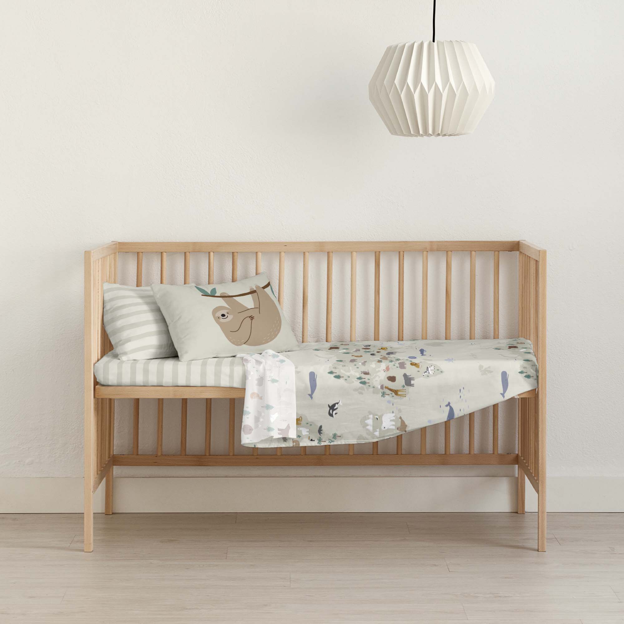 Maui 100% Cotton Crib Topper