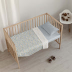 Crib top 100% cotton Xalo Blue