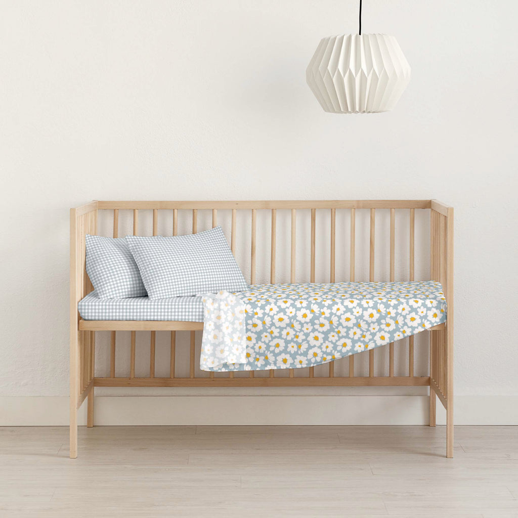 Crib top 100% cotton Xalo Blue