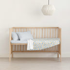 Crib top 100% cotton Xalo Blue