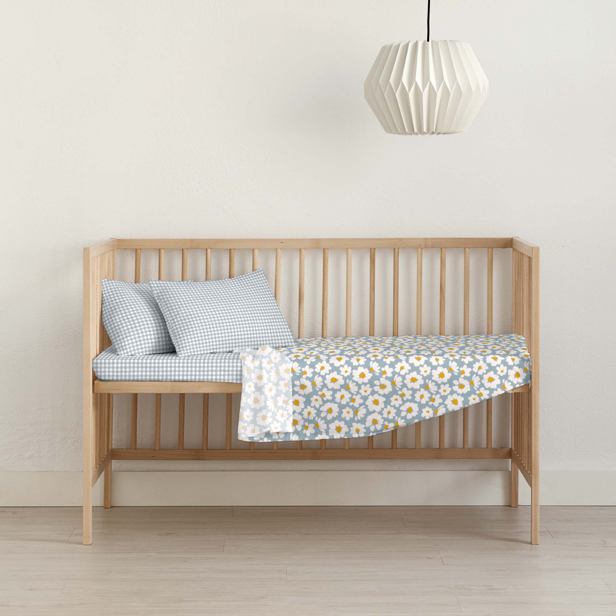 Crib top 100% cotton Xalo Blue