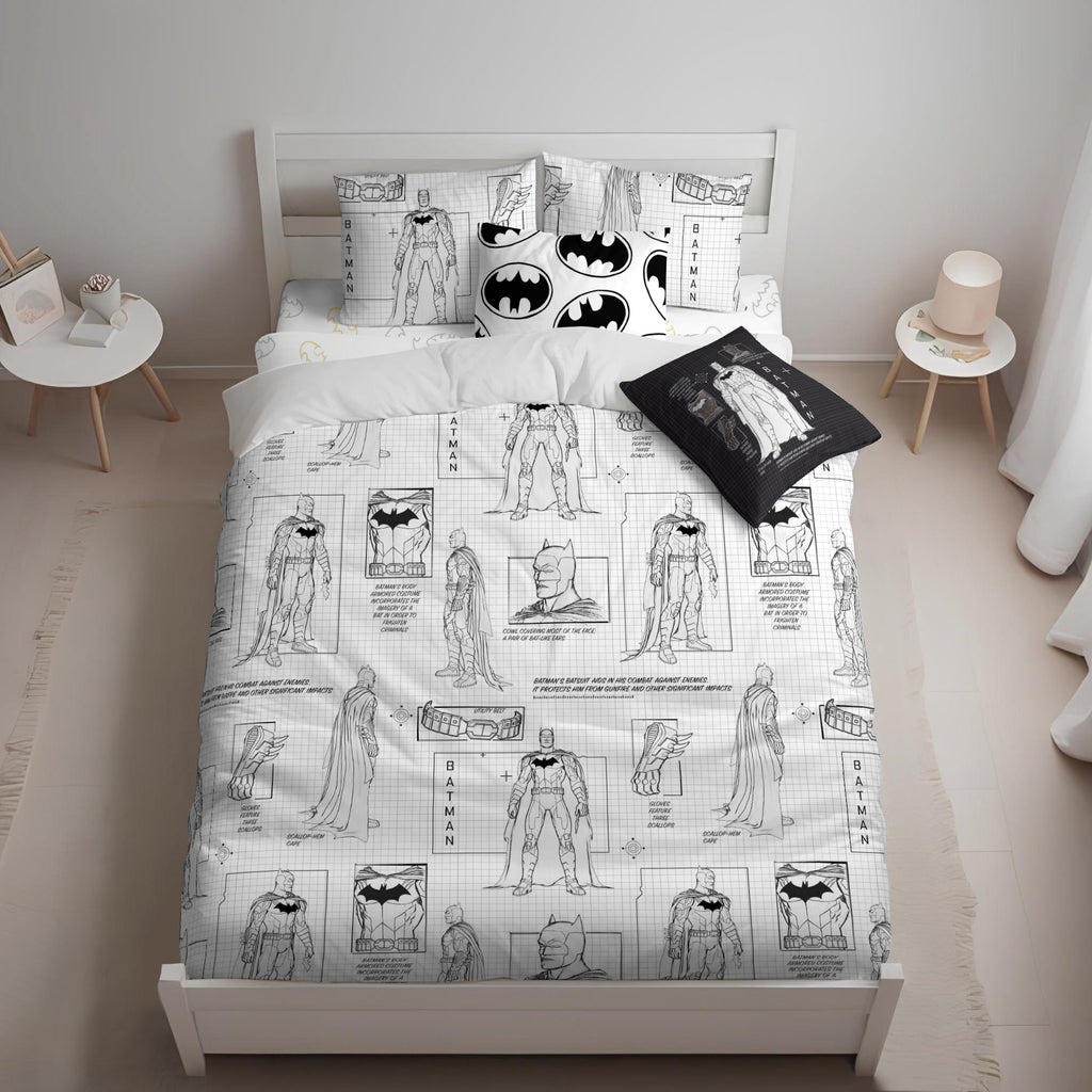 Duvet cover 100% cotton Batman Features