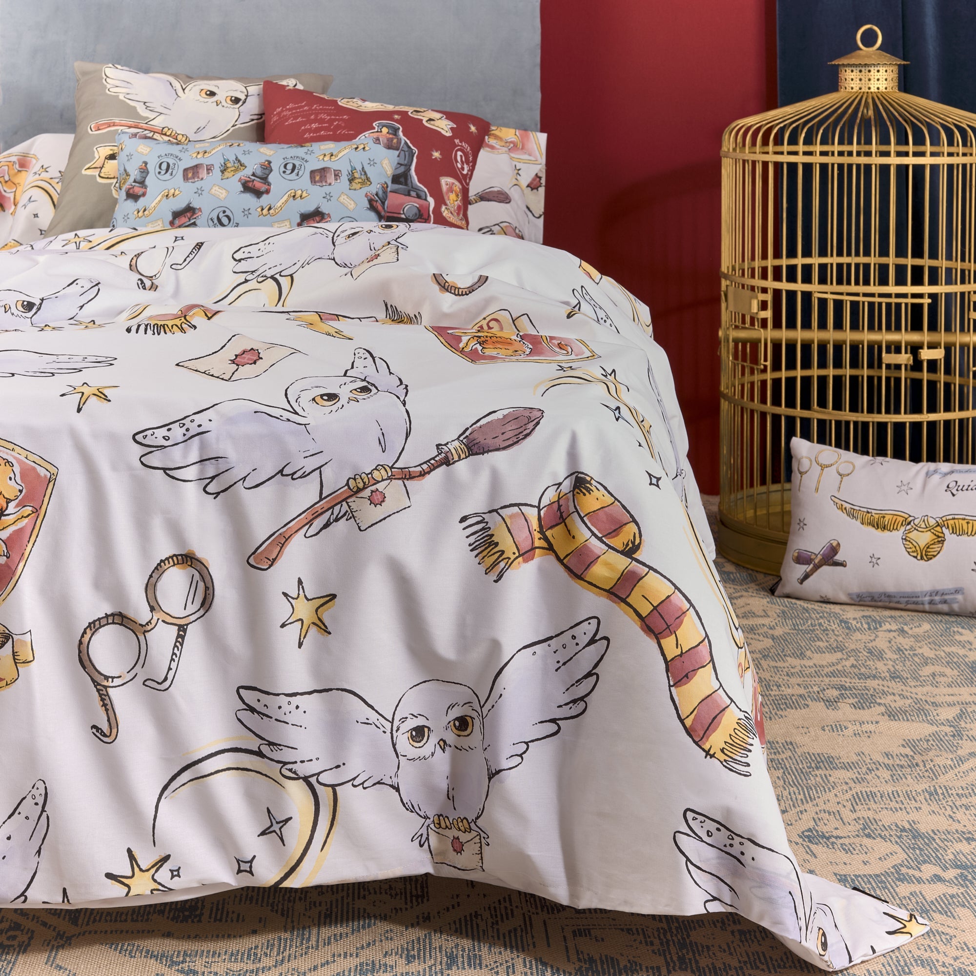 Hedwig 100% cotton duvet cover