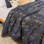 Harry Potter Gold 100% Cotton Duvet Cover