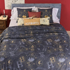 Harry Potter Gold 100% Cotton Duvet Cover