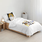 Looney Friends 100% cotton duvet cover