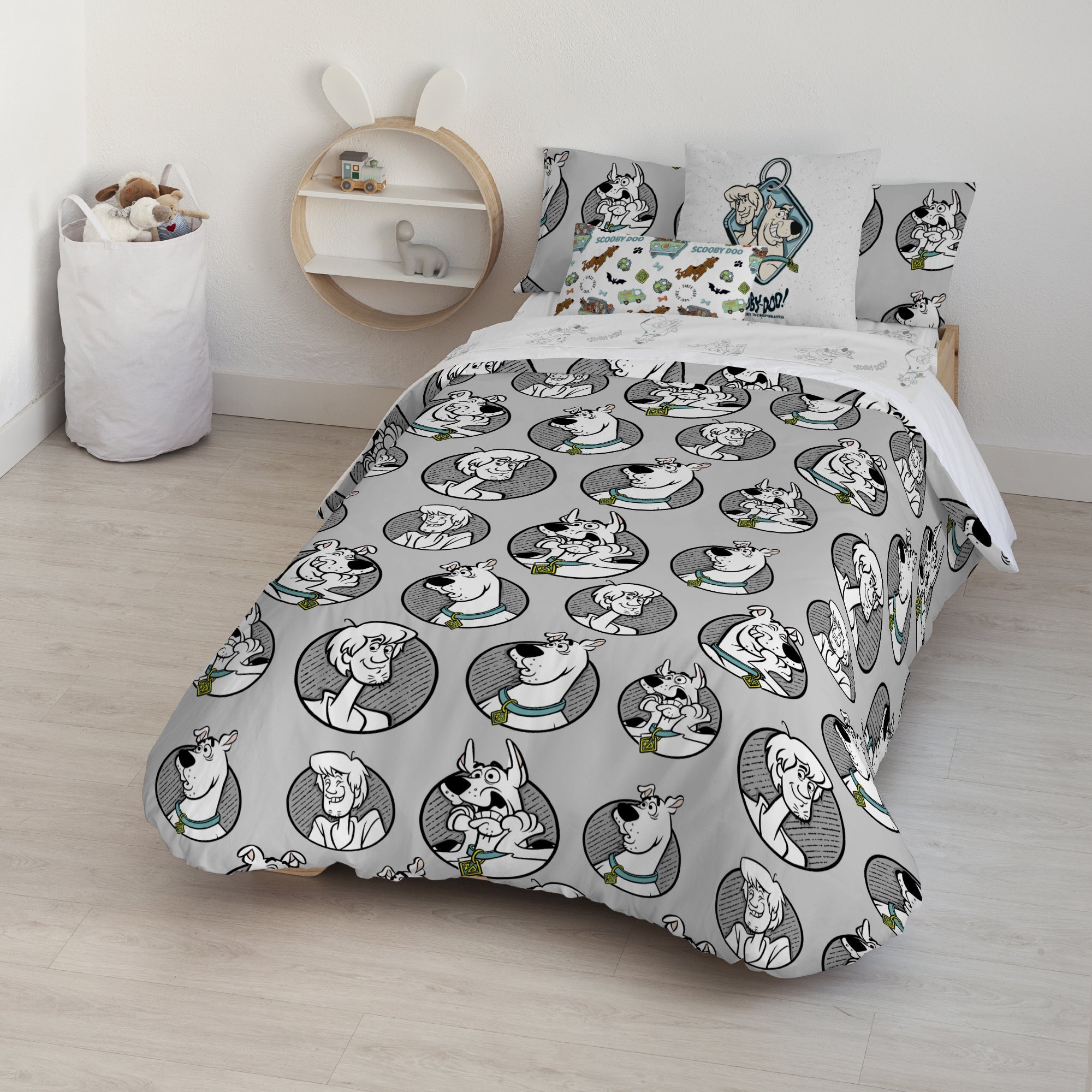 Housse de couette 100% coton Scooby Doo Dots