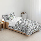 Housse de couette 100% coton Scooby Doo Dots