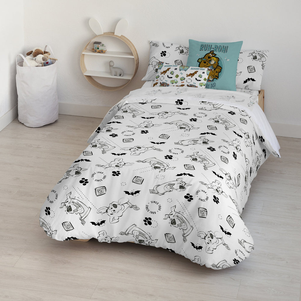 Housse de couette 100% coton Scooby Doo Sketch