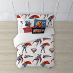 100% cotton Man of Steel duvet cover
