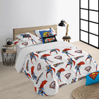 100% cotton Man of Steel duvet cover