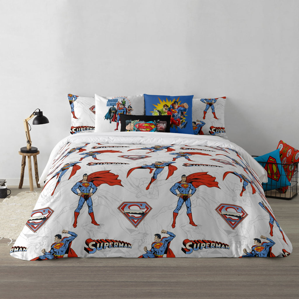 100% cotton Man of Steel duvet cover