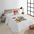 Housse de couette 100% coton Tom &amp; Jerry Basic
