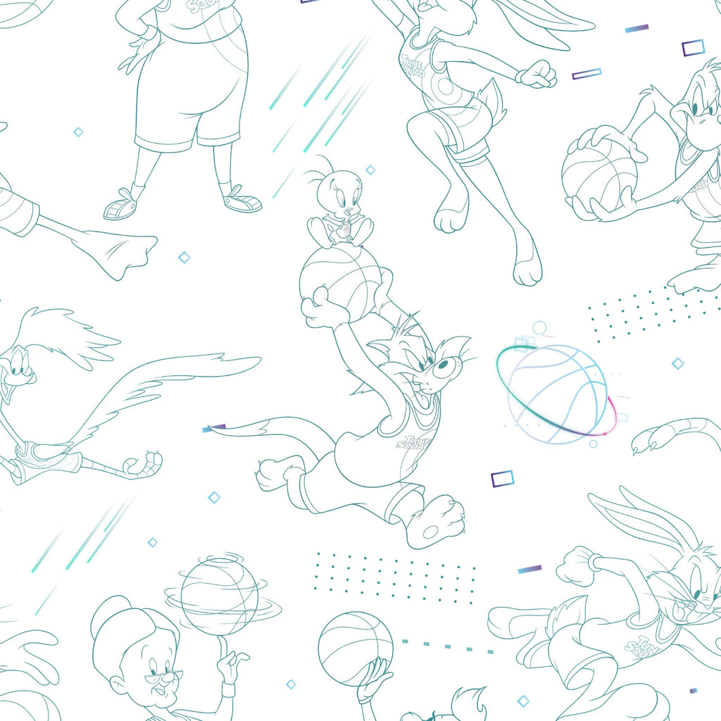Bajera Space Jam 100% algodón