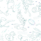 Bajera Space Jam 100% algodón
