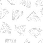 Superman fitted sheet 100% cotton