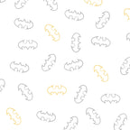 Batman Half Panama Eyelet Curtain