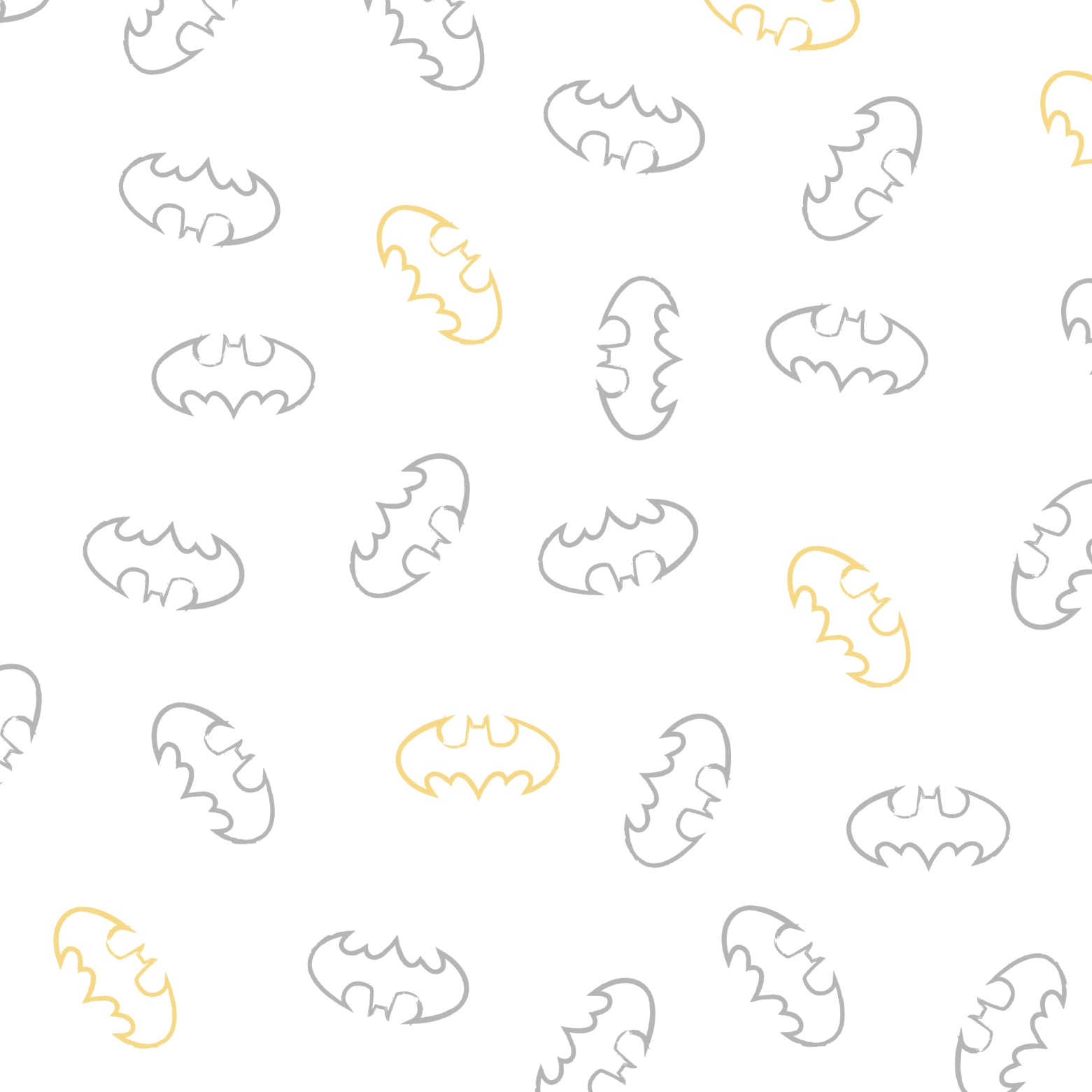 Batman Half Panama Eyelet Curtain