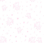 Half Panama Peppa Pig Eyelet Curtain
