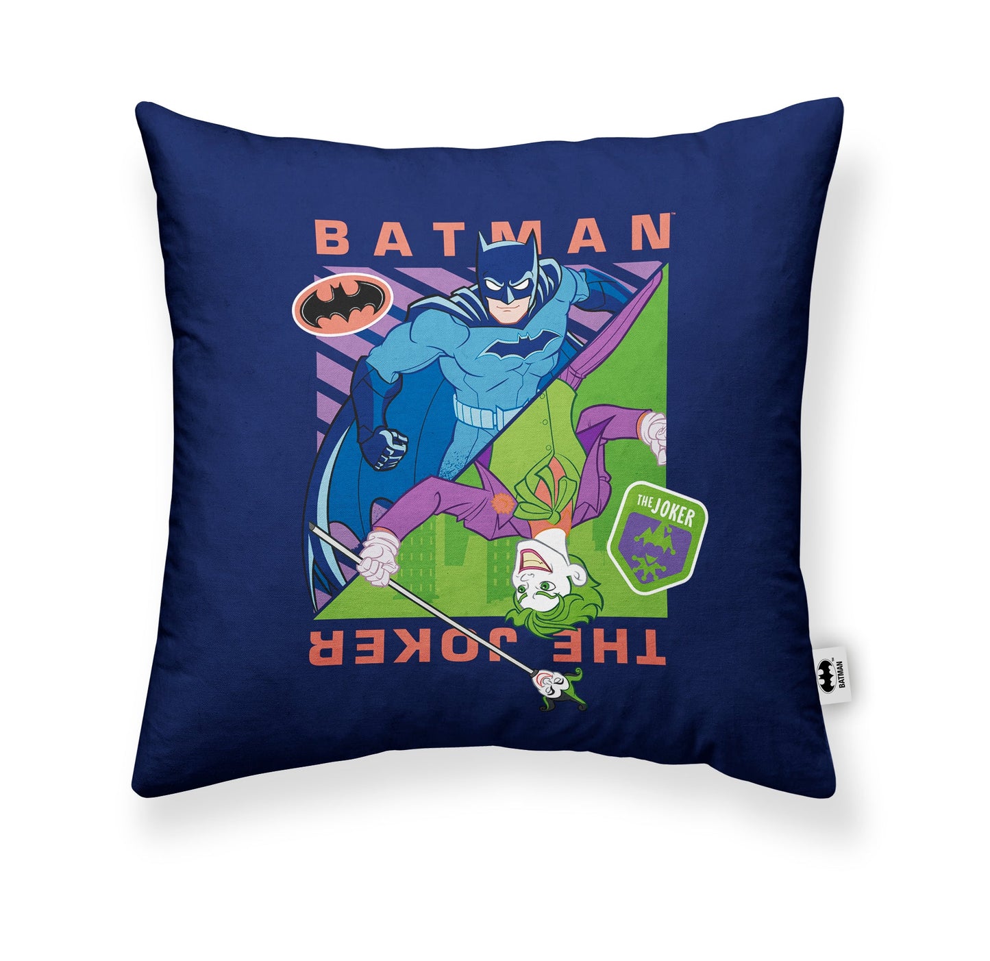 Funda de cojín 100% Algodón 45x45 cm Batman Child A