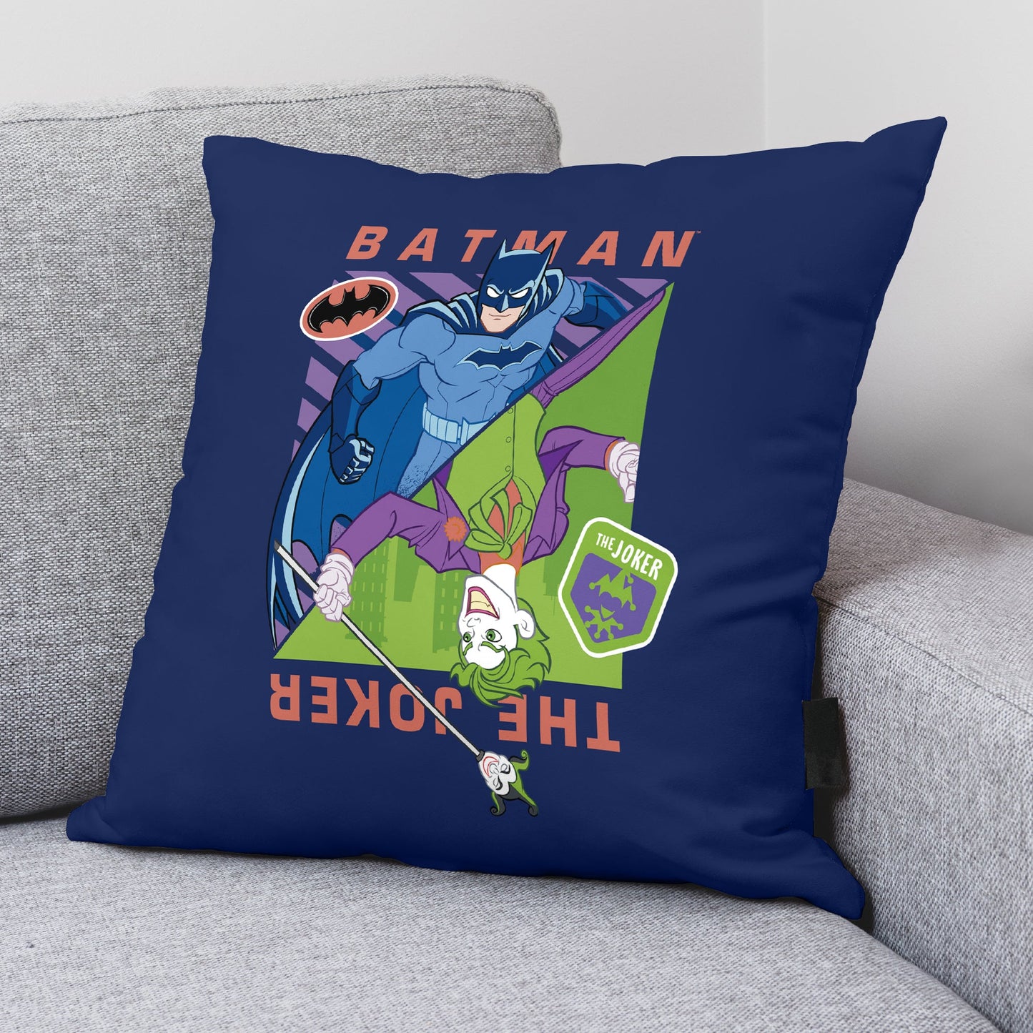Funda de cojín 100% Algodón 45x45 cm Batman Child A
