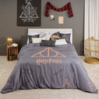 100% cotton Deathly Hallows duvet cover