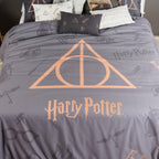 100% cotton Deathly Hallows duvet cover